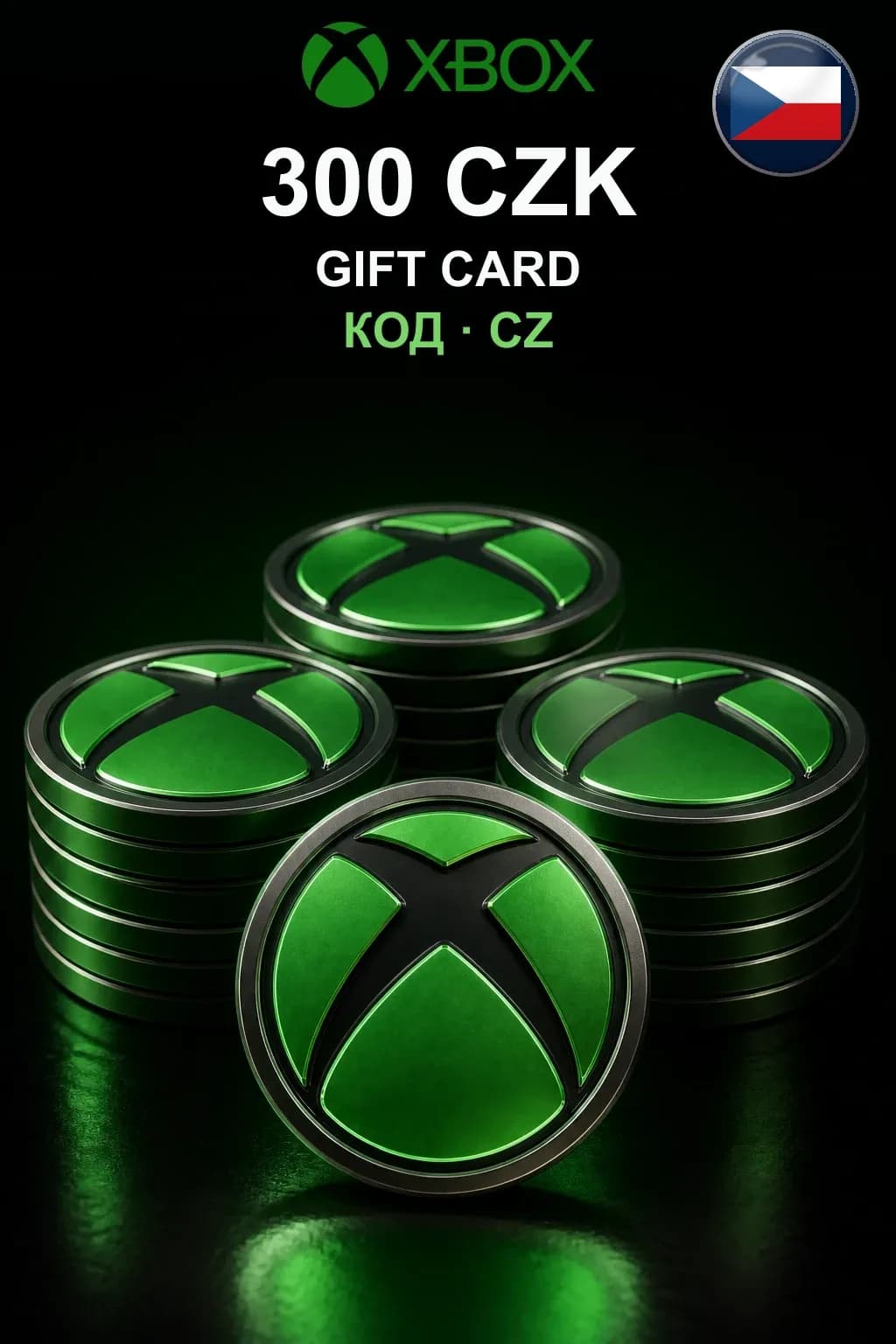 Xbox Gift Card 300 CZK — Чехия