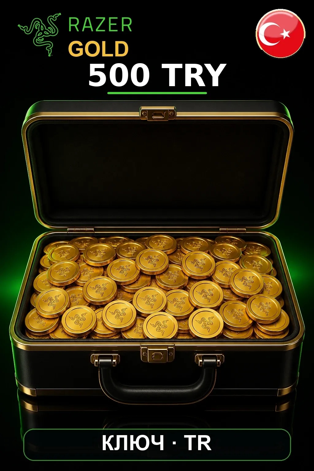 TRY 500 Razer Gold