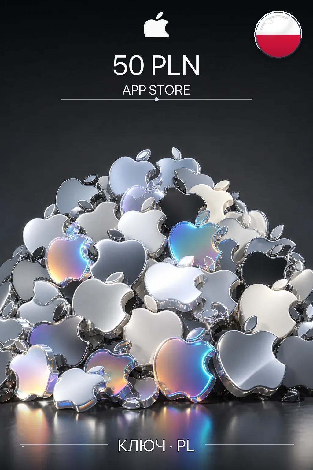 PLN 50 Apple gift card